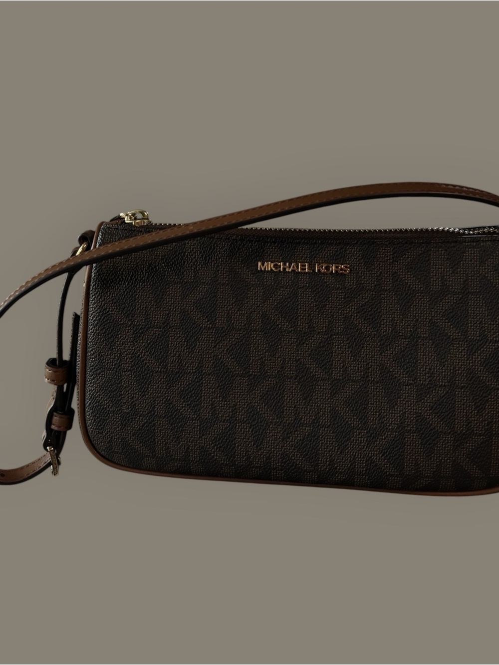 Michael Kors Brown Logo  Bag